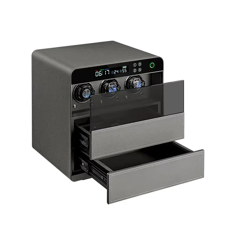 Lusano Watch Winder Drawer Safe (3 Watches)