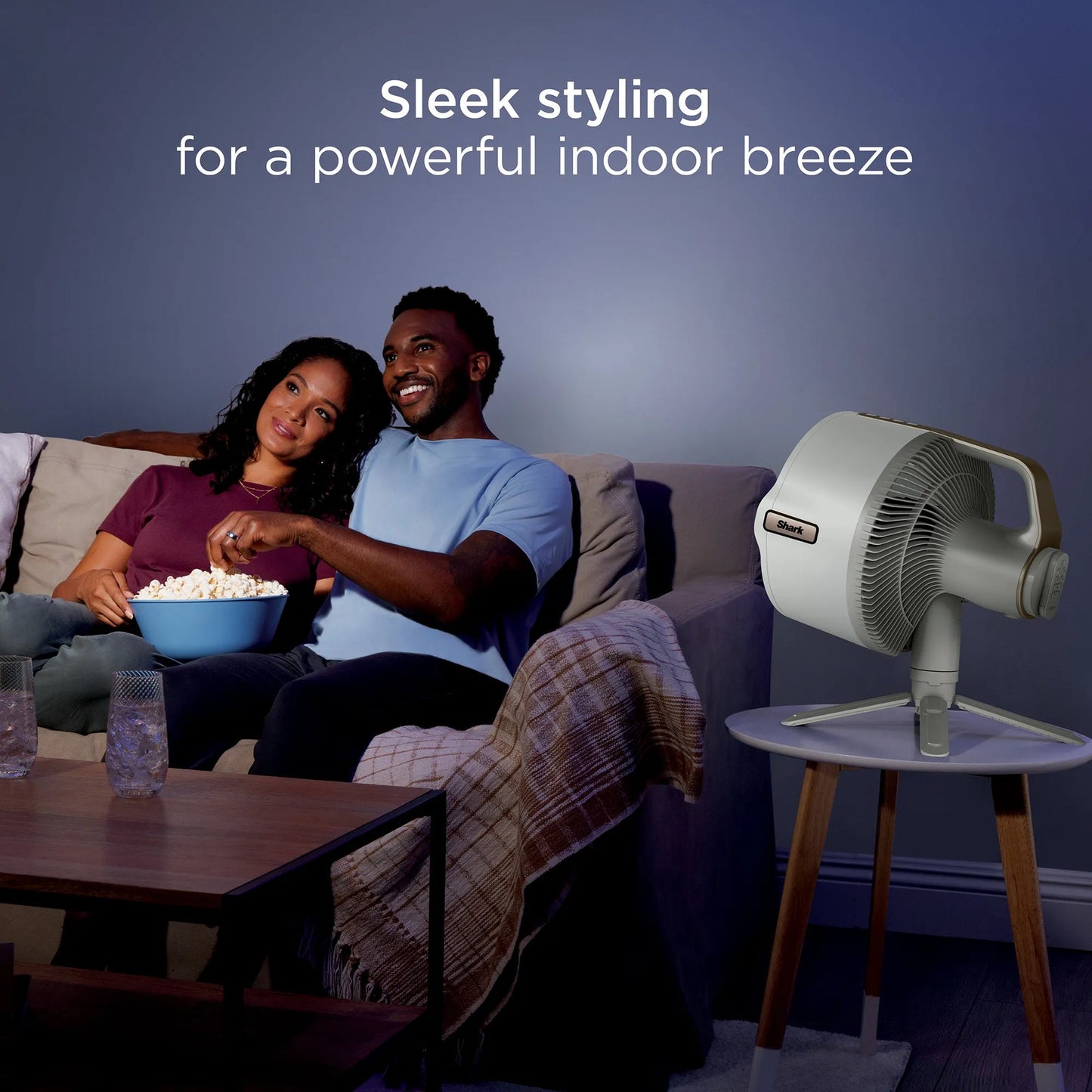 Shark FlexBreeze Pro Mist Indoor & Outdoor Fan in Blush