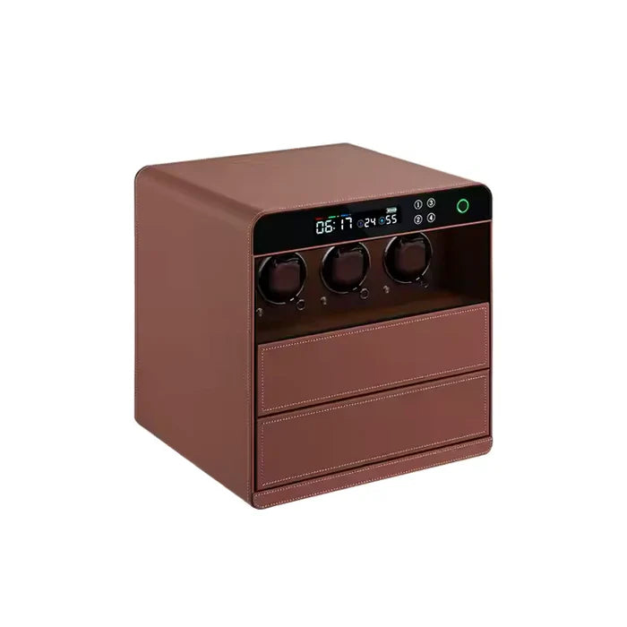 Lusano Watch Winder Drawer Safe (3 Watches)