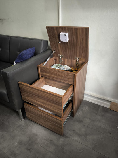 Hidden Lock Nightstand
